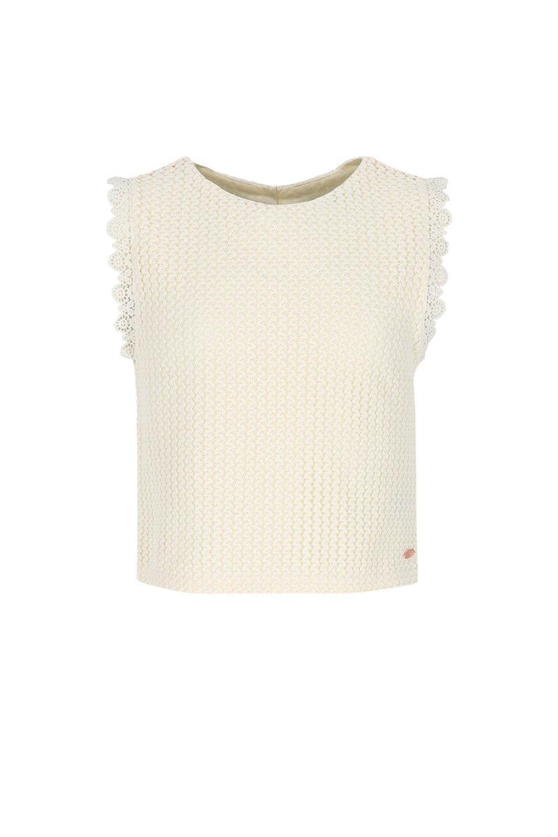 NoBell Kia Crochet Knit Singlet