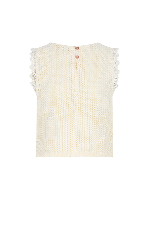 NoBell Kia Crochet Knit Singlet