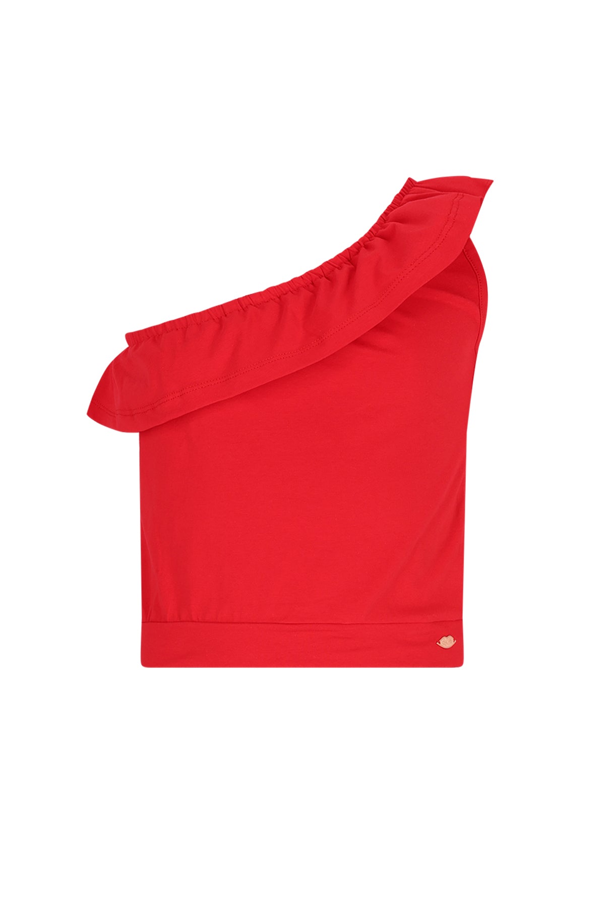 NoBell Kean One Shoulder Jersey Top