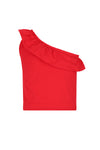 NoBell Kean One Shoulder Jersey Top