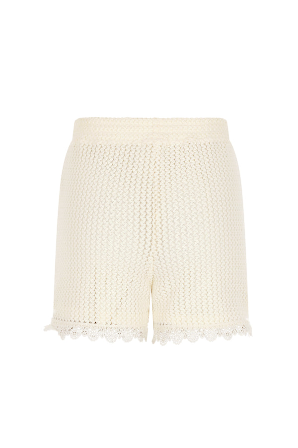 NoBell Silas Crochet Knitted Short