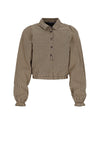 Meisjes Tikky Pepita Check Blouse van NoBell in de kleur Jet Black in maat 170-176.