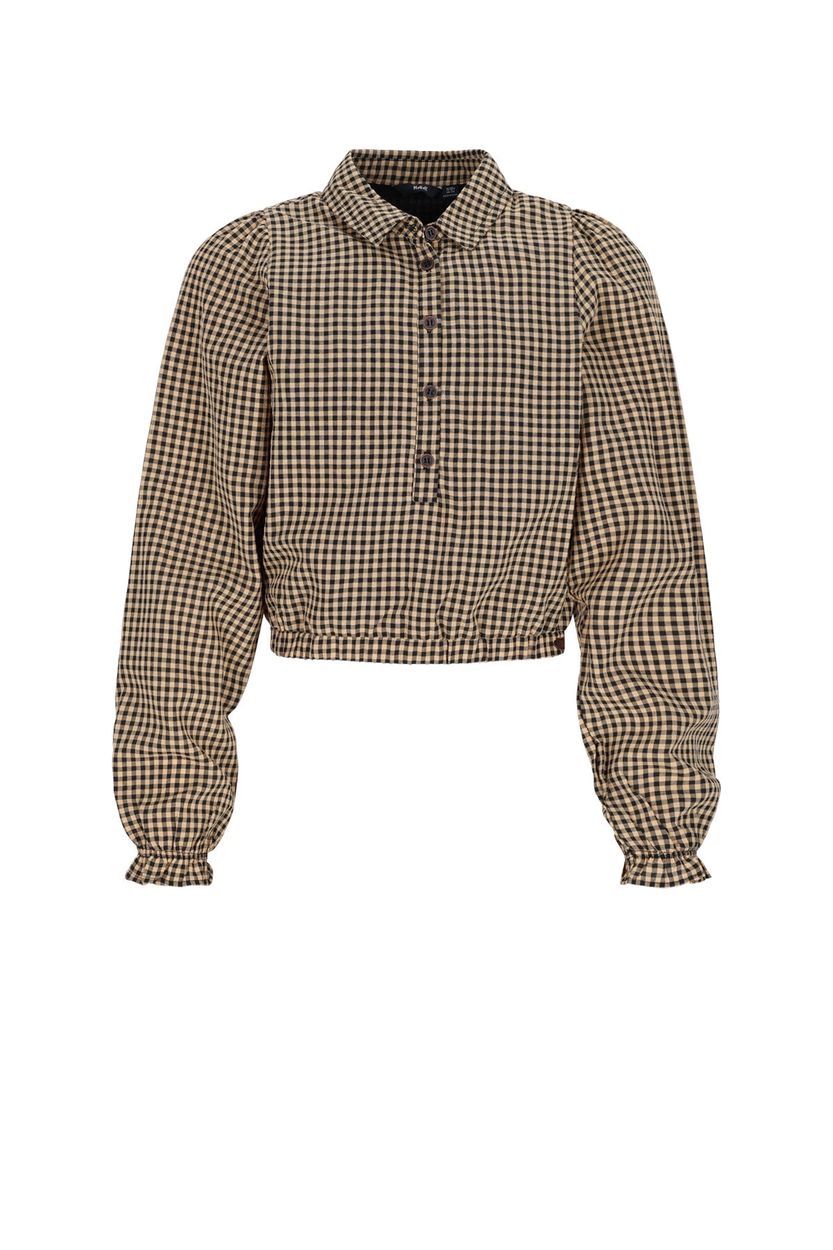 NoBell Tikky Pepita Check Blouse