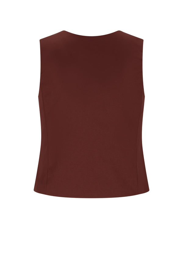 NoBell Tops Twill Gilet