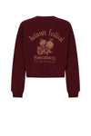 Meisjes Kim Super Soft Sweater Autumn Festival van NoBell in de kleur Dark Bordeaux in maat 170-176.