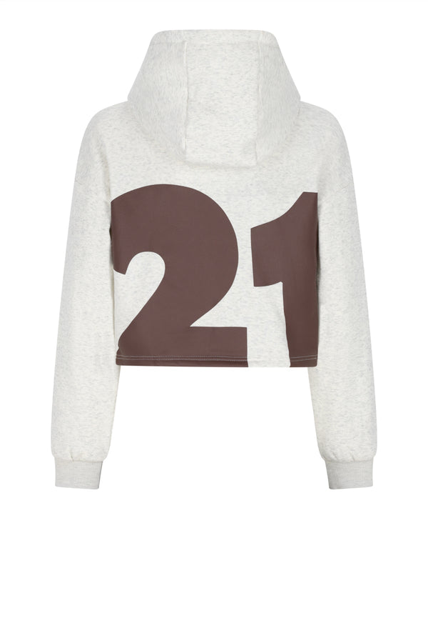 NoBell Kumy Fluffly Hooded Cropped Sweater 21