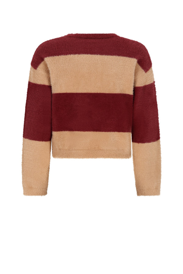 NoBell Kate Colorblock Soft Knitted Sweater