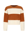 NoBell Kate Colorblock Soft Knitted Sweater