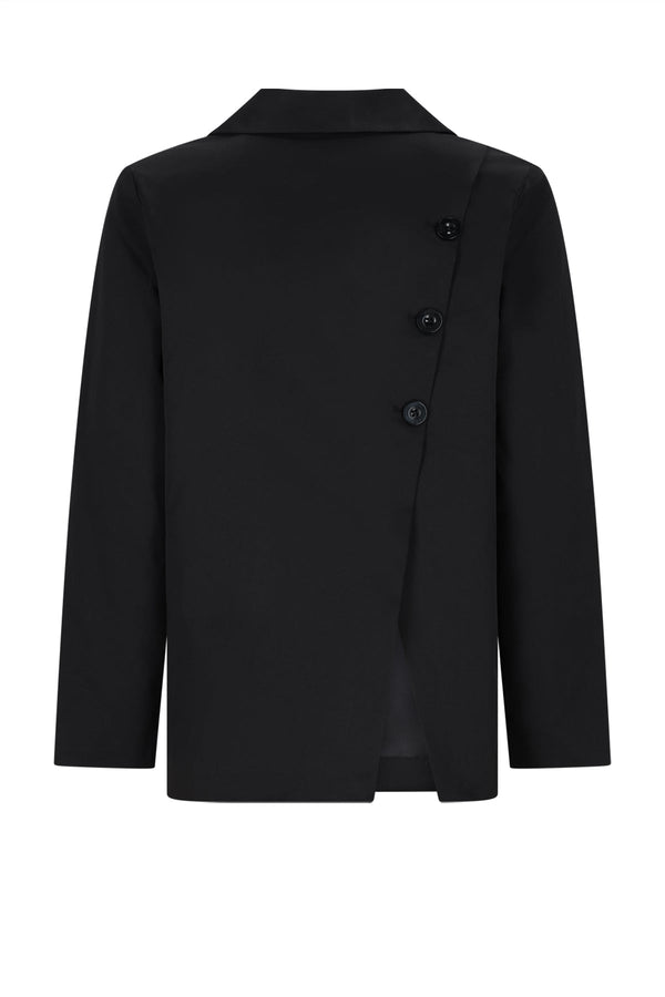 NoBell Daze Twill Blazer with fancy back