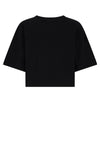Meisjes Kid Oversized Heavy Jersey top van NoBell in de kleur Jet Black in maat 170-176.