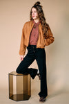 Meisjes Sylvia Travellers Interlock Pants Wide leg van NoBell in de kleur Jet Black in maat 176.