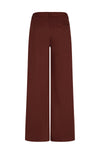Meisjes Sacha Woven Pleated Pantalon van NoBell in de kleur Dark Chestnut Brown in maat 176.