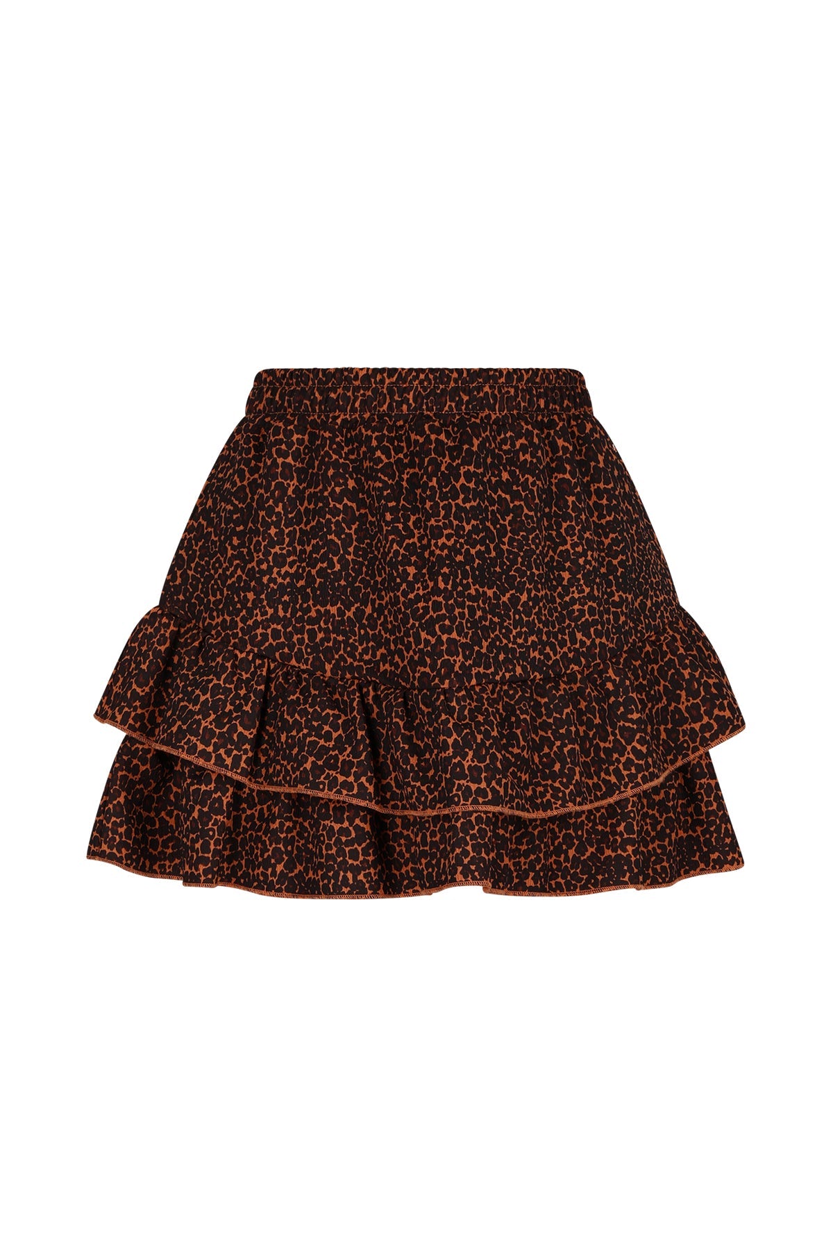 NoBell Naia Leopard Printed Skirt