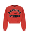NoBell Kim Fluffy Sweater Archive Studio Print
