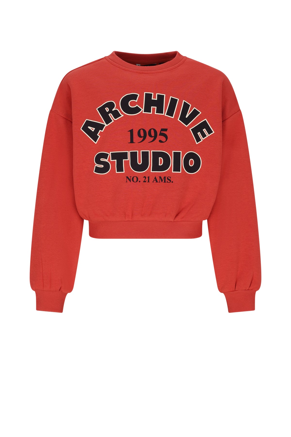 NoBell Kim Fluffy Sweater Archive Studio Print