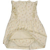 Meisjes DRESS GABI van Quapi Newborn in de kleur AOP White Sketch in maat 74.