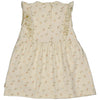 Meisjes DRESS GABI van Quapi Newborn in de kleur AOP White Sketch in maat 74.