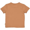 Unisexs SHIRT GABOR van Quapi Newborn in de kleur Rust in maat 74.