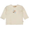 Jongens SHIRT GEER van Quapi Newborn in de kleur White Cream in maat 74.