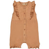 Meisjes PANTS GEERTJE van Quapi Newborn in de kleur Rust in maat 74.
