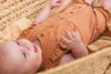 Meisjes PANTS GEERTJE van Quapi Newborn in de kleur Rust in maat 74.