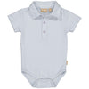 Jongens SHIRT GIJS van Quapi Newborn in de kleur Light Blue in maat 74.
