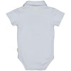Jongens SHIRT GIJS van Quapi Newborn in de kleur Light Blue in maat 74.