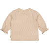 Meisjes SHIRT GISKE van Quapi Newborn in de kleur AOP Sand Flower in maat 74.