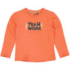 Jongens Longsleeve AADQW231 van Quapi in de kleur Orange Red in maat 134-140.