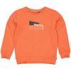 Jongens Sweater AIMARQW231 van Quapi in de kleur Orange Red in maat 134-140.