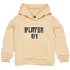 Jongens Sweater ANGELOQW231 van Quapi in de kleur Sand Light in maat 134-140.