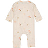 Meisjes Playsuit CAROLAQNBW23 van Quapi Newborn in de kleur AOP Multi Clouds in maat 68.