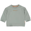 Jongens Sweater CEDRICQNBW23 van Quapi Newborn in de kleur Mint Warm in maat 68.