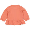 Meisjes Cardigan CELINAQNBW23 van Quapi Newborn in de kleur Pink Coral in maat 68.