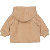 Meisjes Jacket CHARLIQNBW23 van Quapi Newborn in de kleur Camel Soft in maat 68.