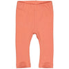 Meisjes Legging CLARAQNBW23 van Quapi Newborn in de kleur Pink Coral in maat 68.