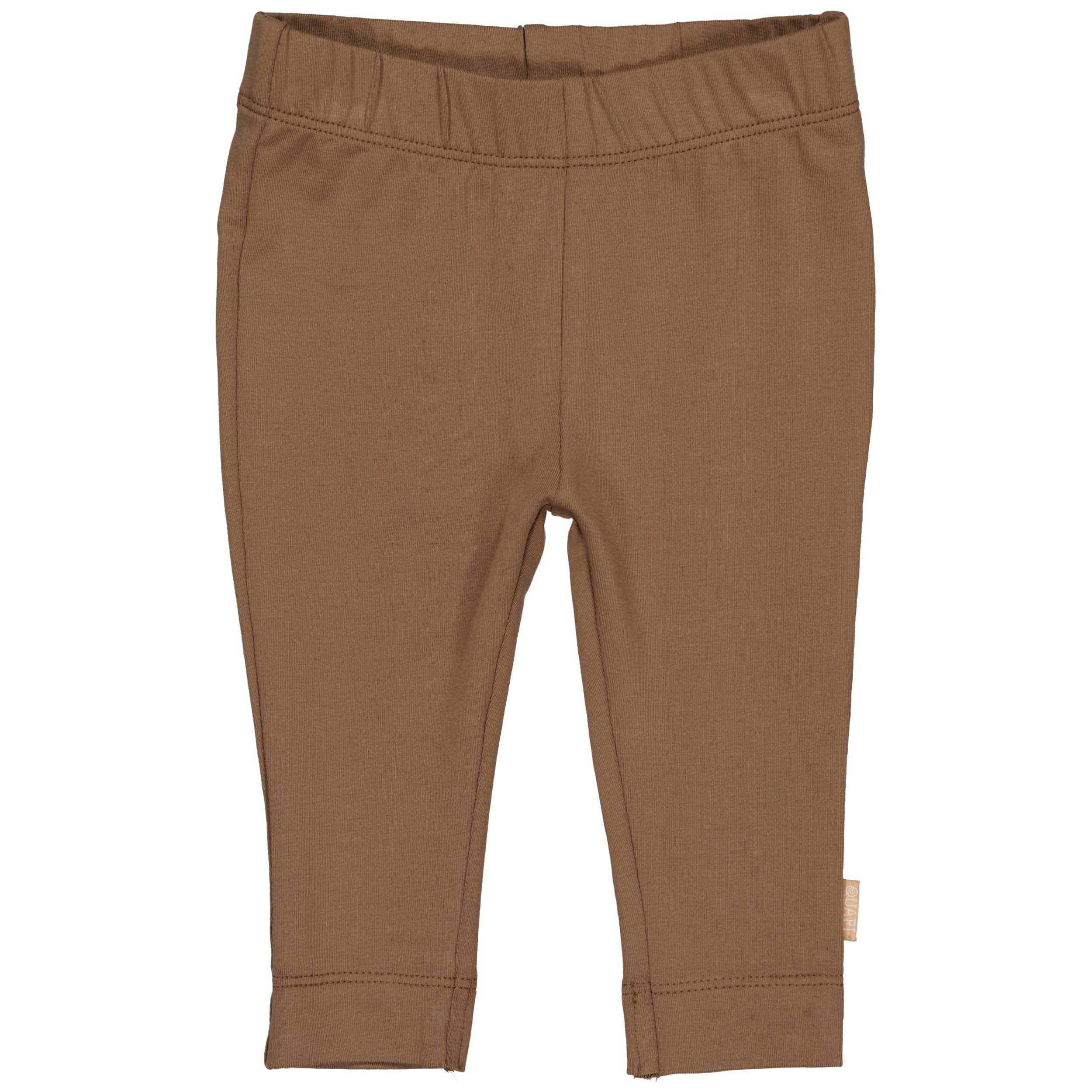 Jongens Pants CLYDEQNBW23 van Quapi Newborn in de kleur Brown Soft in maat 68.