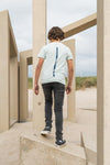 Jongens T-shirt ss van No Way Monday in de kleur Bright blue in maat 164.