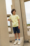 Jongens Jogging shorts van No Way Monday in de kleur Navy in maat 164.