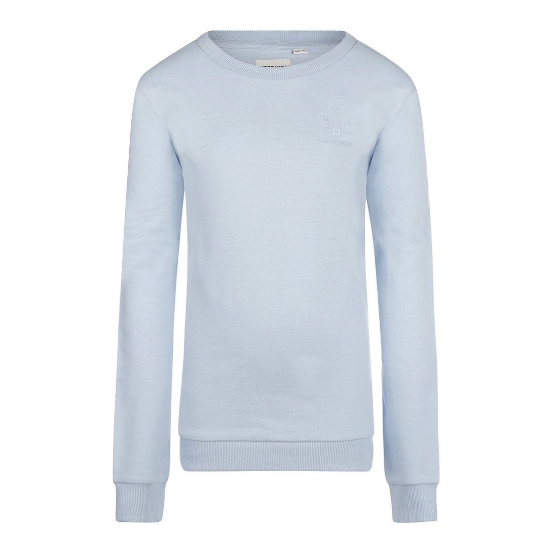 No Way Monday Sweater with crewneck ls