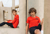 Jongens T-shirt ss van No Way Monday in de kleur Red in maat 164.