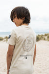 Jongens T-shirt ss van No Way Monday in de kleur  Off white in maat 164.