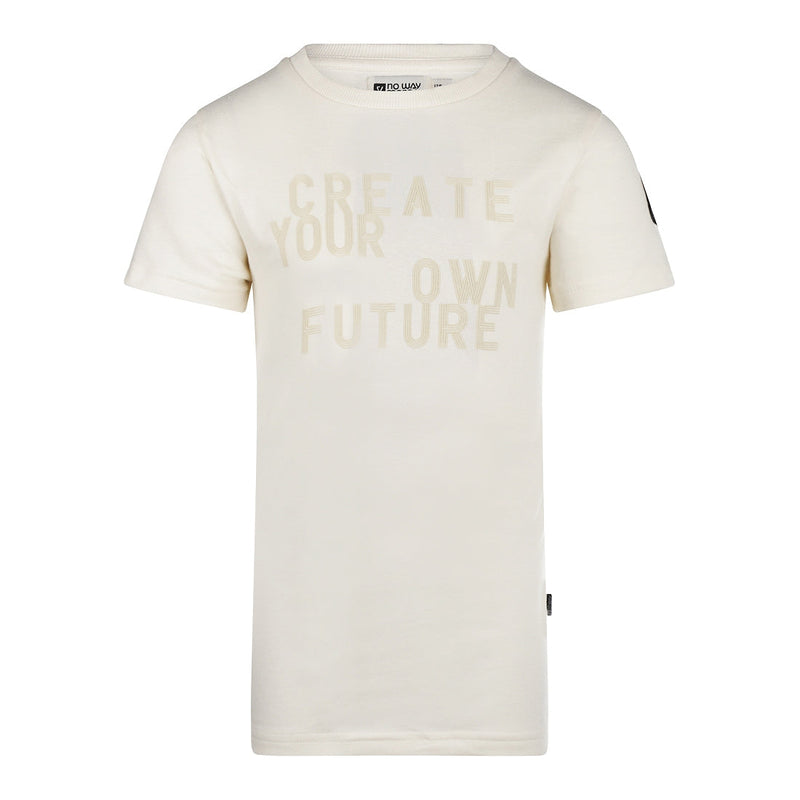 Jongens T-shirt ss van  in de kleur  Off white in maat 164.