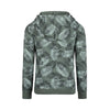 Jongens Sweater with hood ls van Koko Noko in de kleur Dusty green in maat 128.