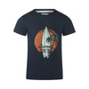 Jongens T-shirt ss van Koko Noko in de kleur Navy in maat 128.