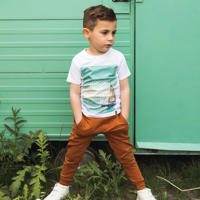 Jongens T-shirt ss van Koko Noko in de kleur White in maat 128.