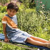 Jongens T-shirt ss van Koko Noko in de kleur Smokey blue in maat 128.