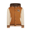 Jongens Jacket van Koko Noko in de kleur Brown in maat 128.