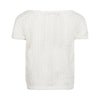 Meisjes Blouse ss van Koko Noko in de kleur  Off white in maat 128.