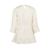 Meisjes Dress ls van Koko Noko in de kleur  Off white in maat 128.